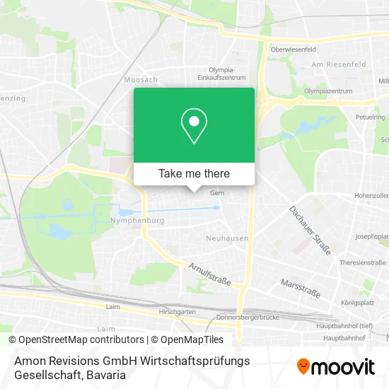 Amon Revisions GmbH Wirtschaftsprüfungs Gesellschaft map