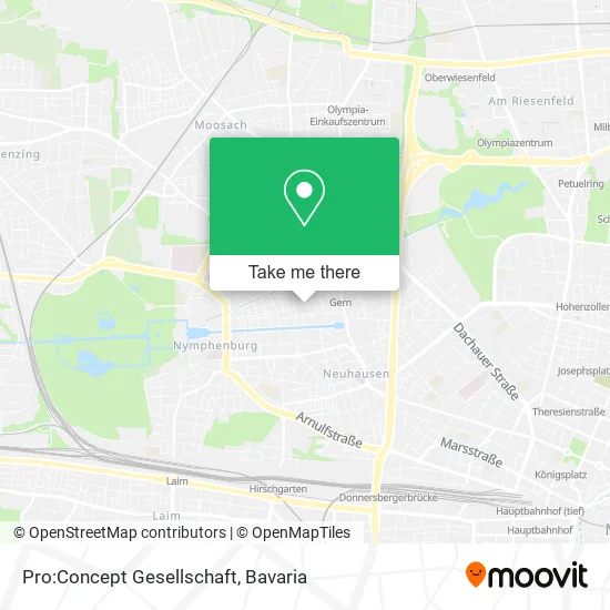 Карта Pro:Concept Gesellschaft
