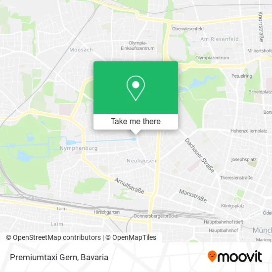 Карта Premiumtaxi Gern