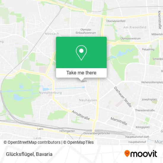 Карта Glücksflügel