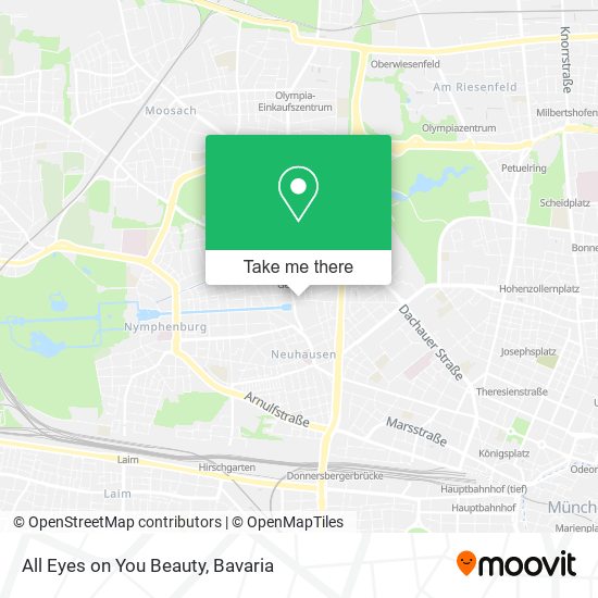 All Eyes on You Beauty map