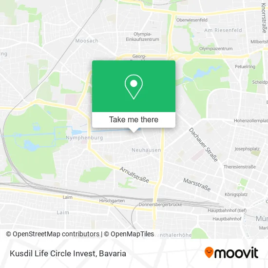Карта Kusdil Life Circle Invest