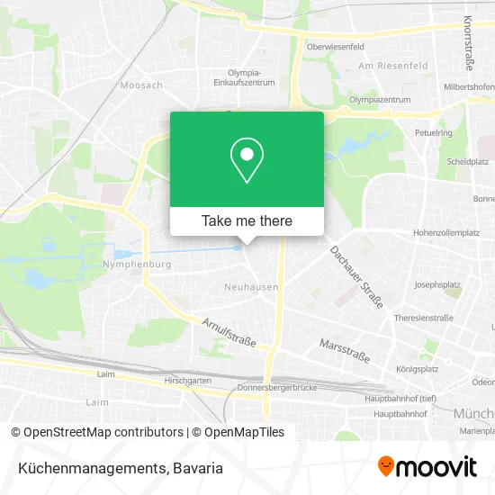 Карта Küchenmanagements