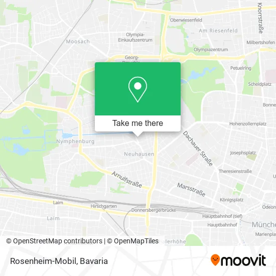 Карта Rosenheim-Mobil