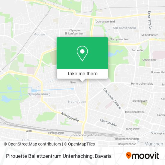 Pirouette Ballettzentrum Unterhaching map