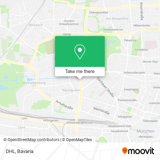 Карта DHL