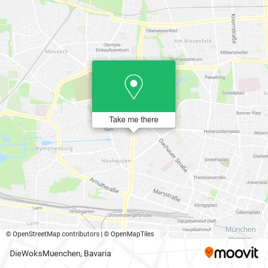 Карта DieWoksMuenchen