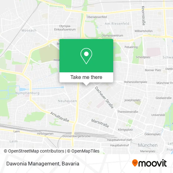 Карта Dawonia Management