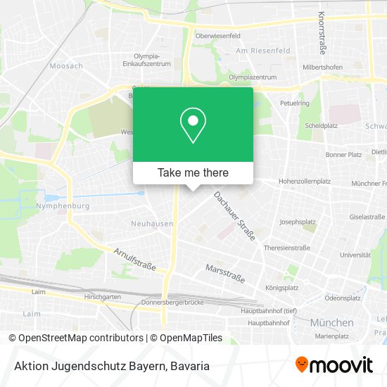 Карта Aktion Jugendschutz Bayern