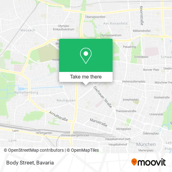 Карта Body Street