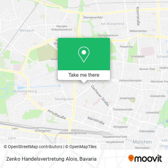 Zenko Handelsvertretung Alois map