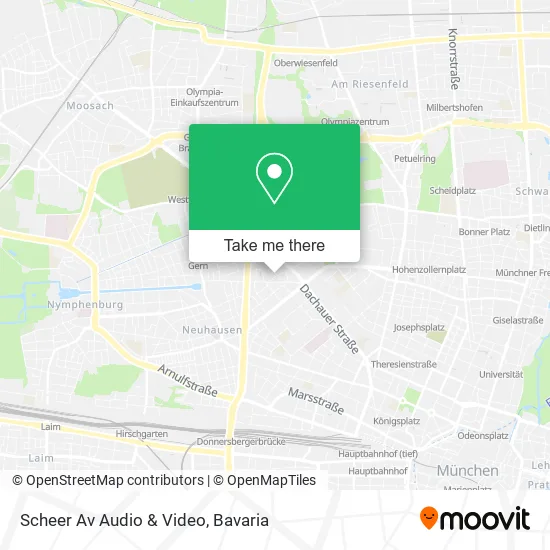 Карта Scheer Av Audio & Video