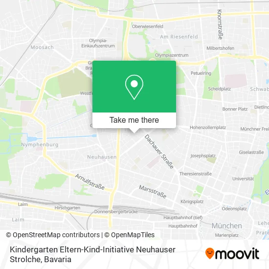 Карта Kindergarten Eltern-Kind-Initiative Neuhauser Strolche
