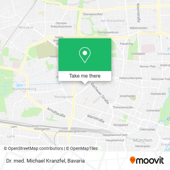 Dr. med. Michael Kranzfel map