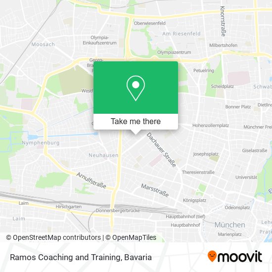 Ramos Coaching and Training map