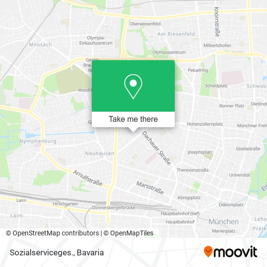 Карта Sozialserviceges.