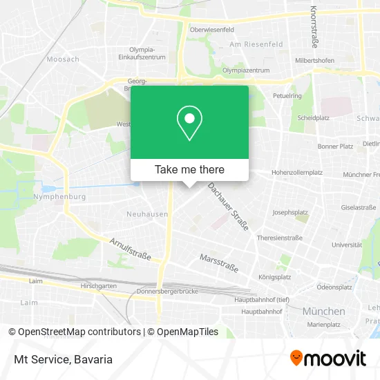 Карта Mt Service