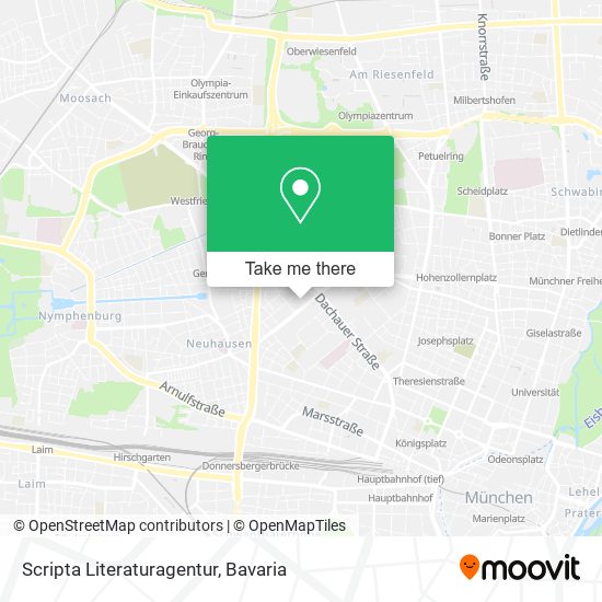 Scripta Literaturagentur map