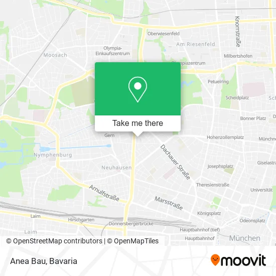 Карта Anea Bau