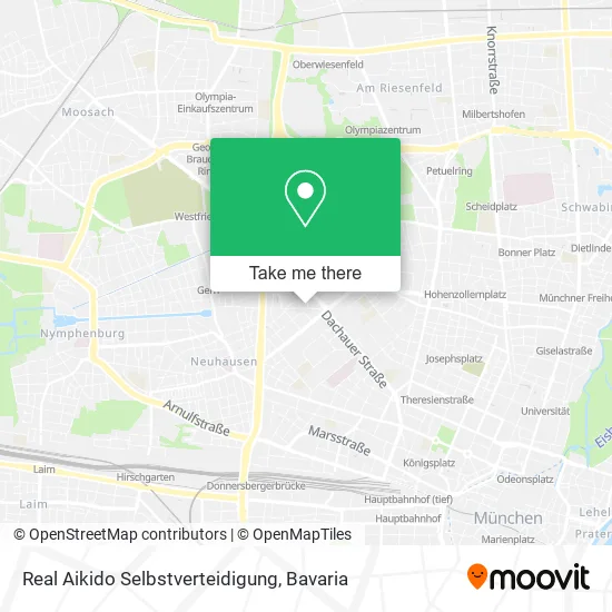 Карта Real Aikido Selbstverteidigung