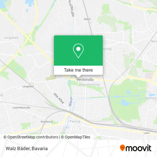 Карта Walz Bäder