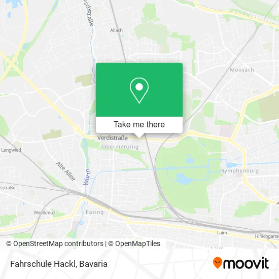 Карта Fahrschule Hackl