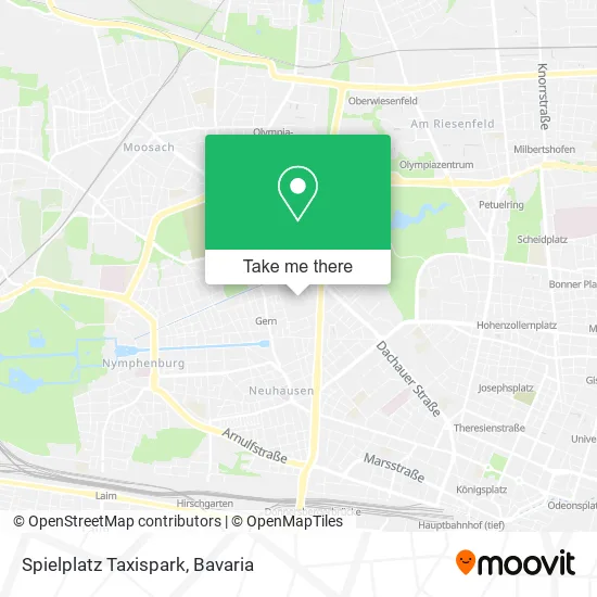 Карта Spielplatz Taxispark
