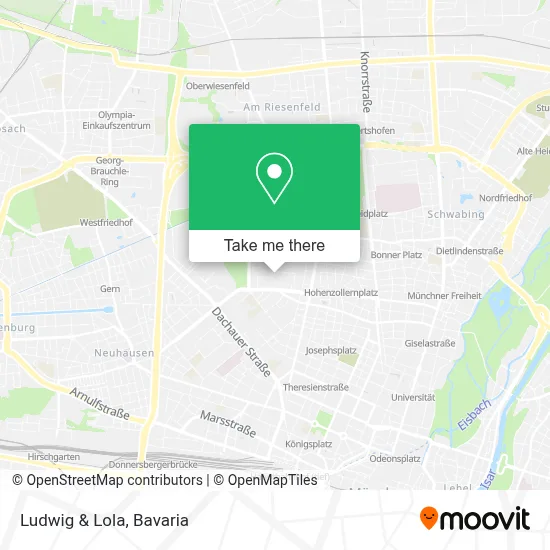 Ludwig & Lola map