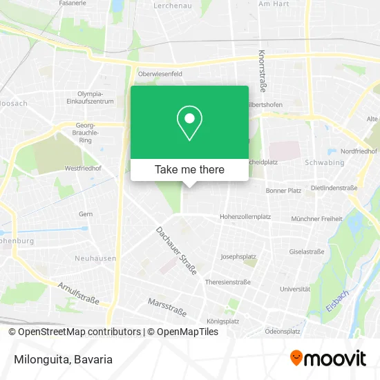 Карта Milonguita