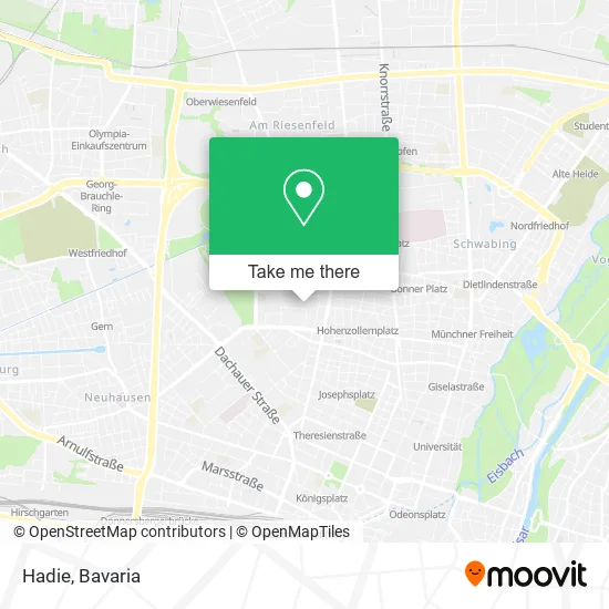 Карта Hadie