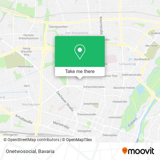 Onetwosocial map