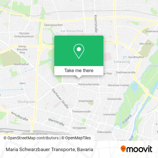 Карта Maria Schwarzbauer Transporte