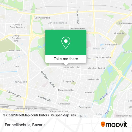 Карта Farinellischule