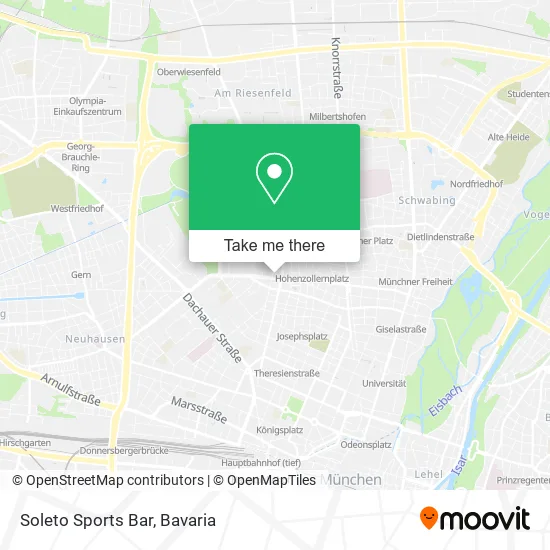 Карта Soleto Sports Bar