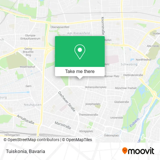 Карта Tuiskonia