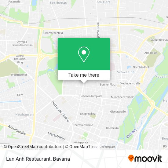 Lan Anh Restaurant map