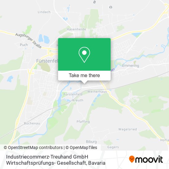 Industriecommerz-Treuhand GmbH Wirtschaftsprüfungs- Gesellschaft map