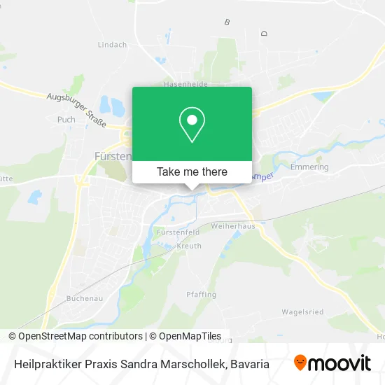 Карта Heilpraktiker Praxis Sandra Marschollek