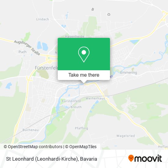 St Leonhard (Leonhardi-Kirche) map