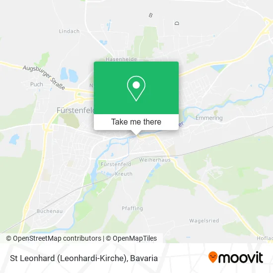 St Leonhard (Leonhardi-Kirche) map