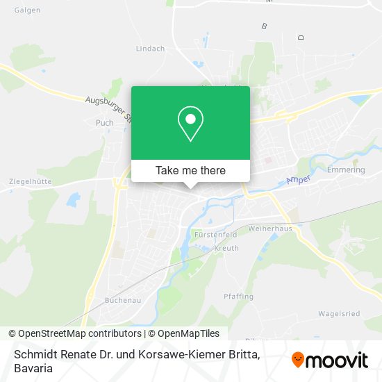 Schmidt Renate Dr. und Korsawe-Kiemer Britta map
