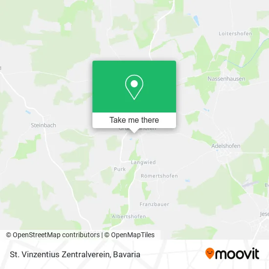 Карта St. Vinzentius Zentralverein