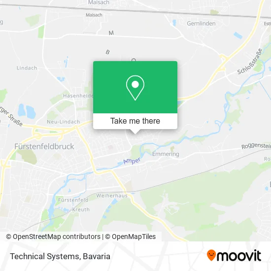 Карта Technical Systems