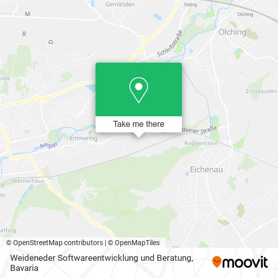 Weideneder Softwareentwicklung und Beratung map