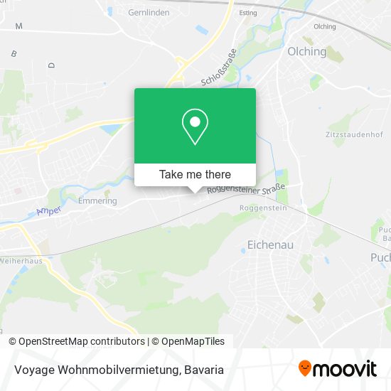 Voyage Wohnmobilvermietung map