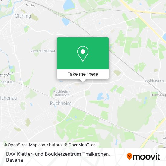 DAV Kletter- und Boulderzentrum Thalkirchen map