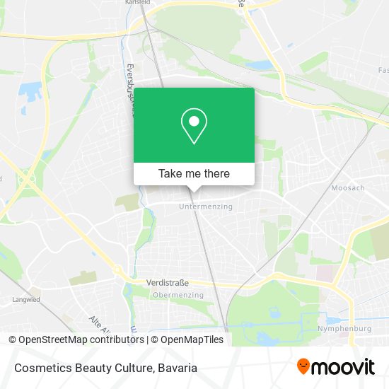 Cosmetics Beauty Culture map