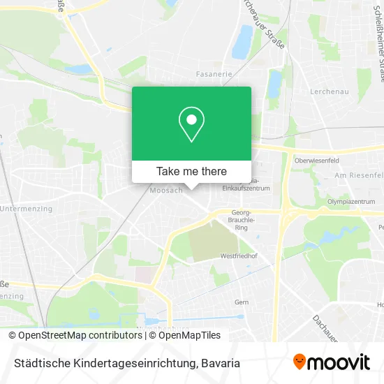 Карта Städtische Kindertageseinrichtung