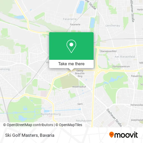 Ski Golf Masters map