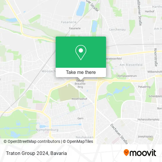 Карта Traton Group 2024